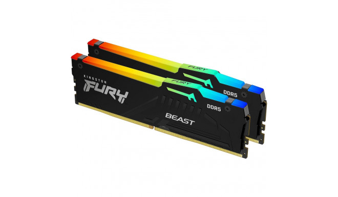 Kingston Fury Beast 32 Kit (16GBx2) GB DDR5 6000 MHz PC/server Registered No ECC No
