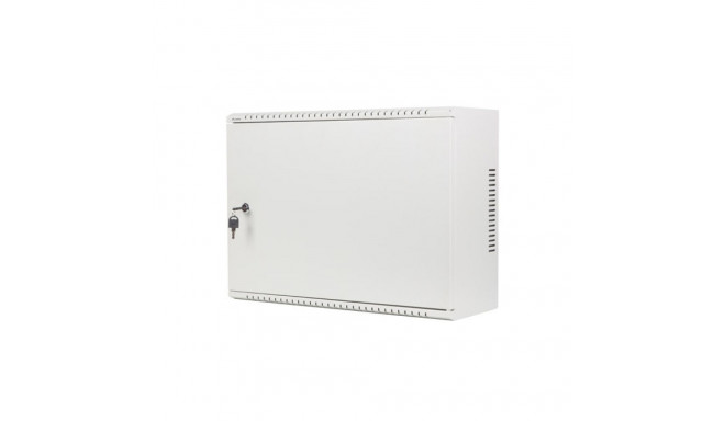 RACK CABINET 19" WALL-MOUNT 4U+3U/540X200 LOW-PROFILE GREY LANBERG (ASSEMBLED)