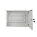 RACK CABINET 19" WALL-MOUNT 4U+3U/540X200 LOW-PROFILE GREY LANBERG (ASSEMBLED)