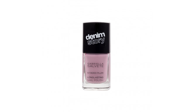 Gabriella Salvete Denim Story Longlasting Nail Polish (11ml) (06 Faded Plum)