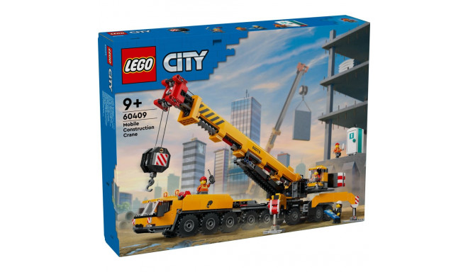 LEGO City Kollane liikuv ehituskraana