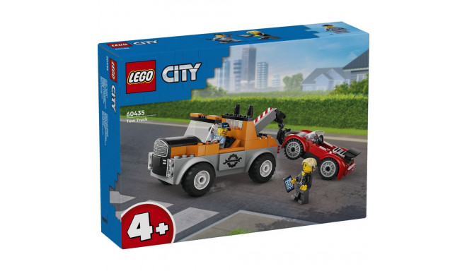 LEGO City Puksiirauto ja spordiauto parandus