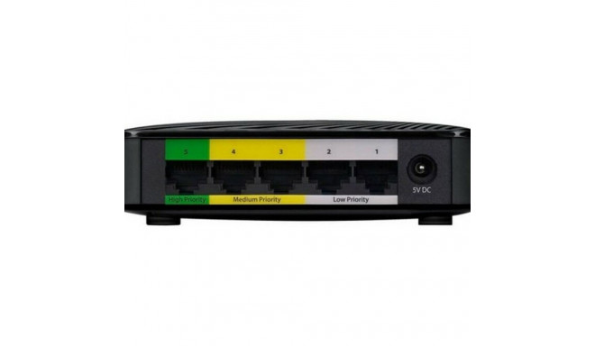 Lauaarvuti Võrgulüliti ZyXEL GS-105SV2 LAN Must - Gigabit (RJ45) x 8