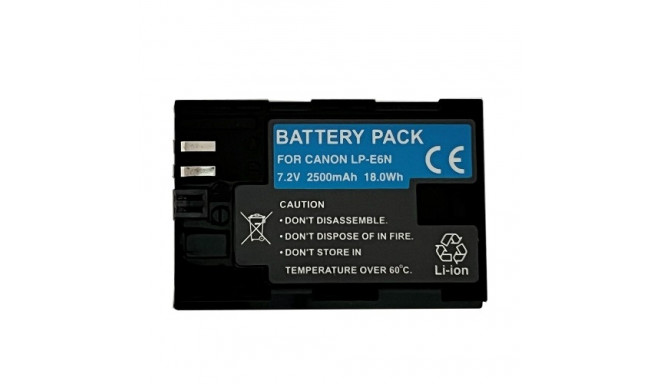 CANON LP-E6N Replacement Battery, 2400mAh