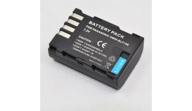 Replacement Battery Panasonic DMW-BLF19, 1860mAh