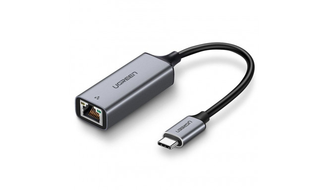 Adapter UGREEN with USB-C - RJ45 connectors   Gigabit Ethernet (grey)