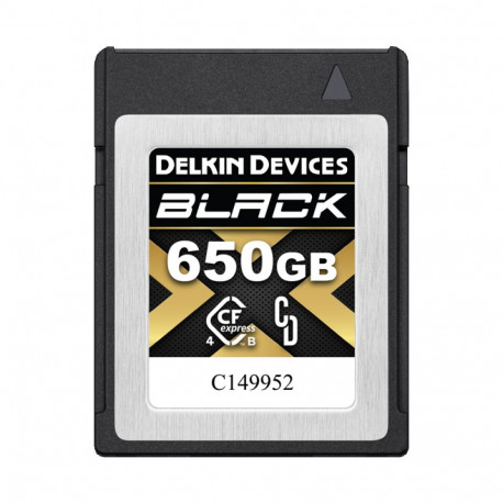 Delkin CFexpress 4.0 BLACK R3530/W3250 650GB