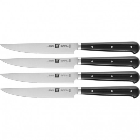 Set of 4 serrated Zwilling steak knives - 12 cm