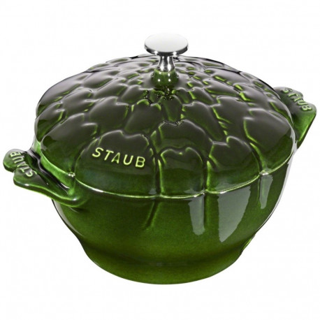 STAUB SPECIAL COCOTTE Garnek żeliwny okrągły karczoch 3 ltr, zielony