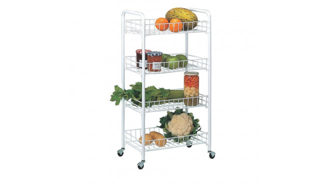 RAYEN Multifunction Trolley with 4 Shelves