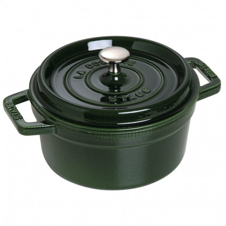 Staub ümmargune malmpott roheline 2,2 l