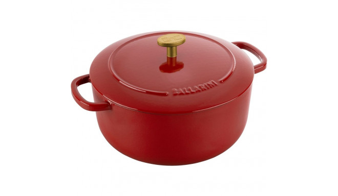 Ballarini Bellamonte ümmargune malmpott - 3 l, punane