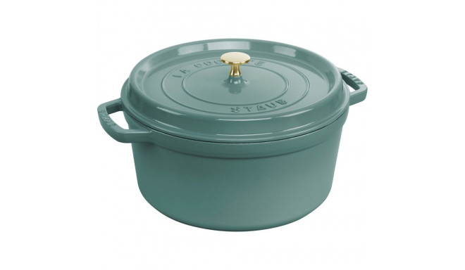 Staub ümmargune malmpott 6.7l, eukalüpt