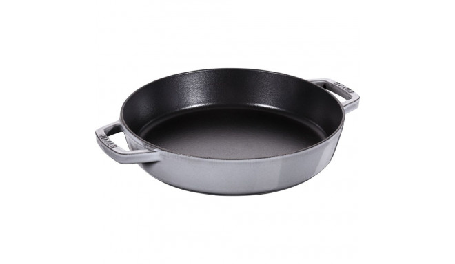 STAUB malmist praepann kahe sangaga 26 cm, grafiit