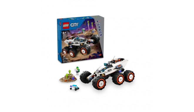 LEGO CITY 60431 kosmoseuurija maastikusõiduk ja tulnukaelu