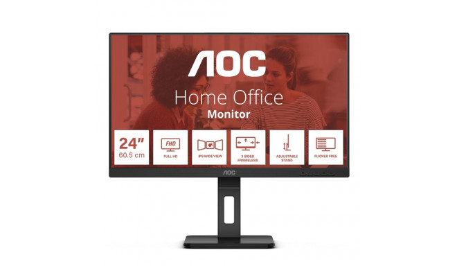 AOC E3 24E3QAF computer monitor 61 cm (24") 1920 x 1080 pixels Black