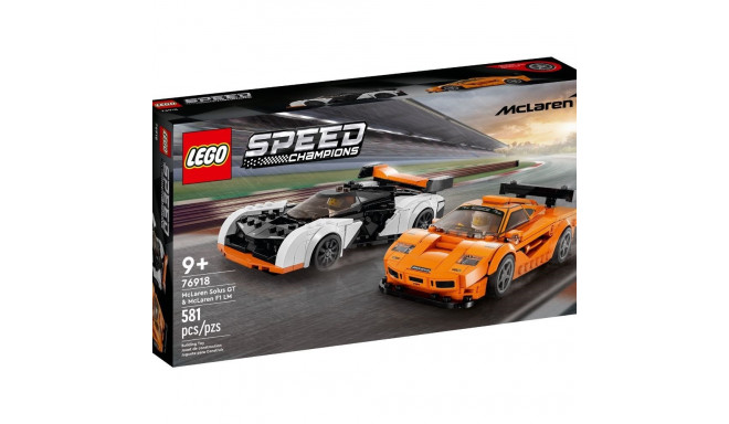 LEGO SPEED CHAMPIONS 76918 MCLAREN SOLUS GT & MCLAREN F1 LM