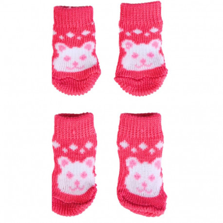 SOKISAHTEL KOERASOKID roosad karudega libisemisvastased 436