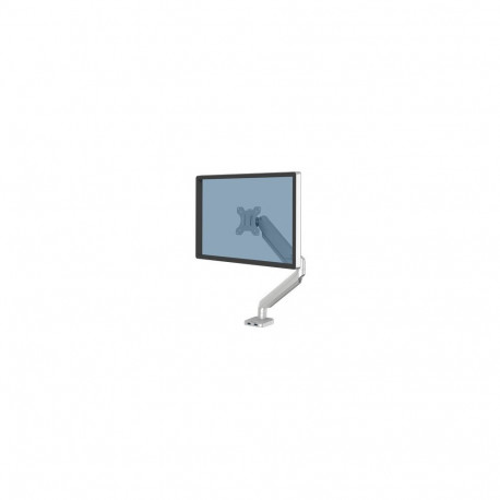 "Fellowes Platinum Monitorarm einzel inkl. 2x USB-A Port Silber"