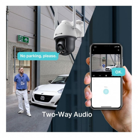 Camera VIGI C540-4G(4mm) 4MP 4G LTE Full-Color Pan/Tilt