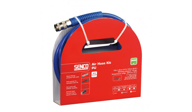 Air voolik 10 m, 8 mm siseläbimõõt, 12 mm välisläbimõõt, SENCO