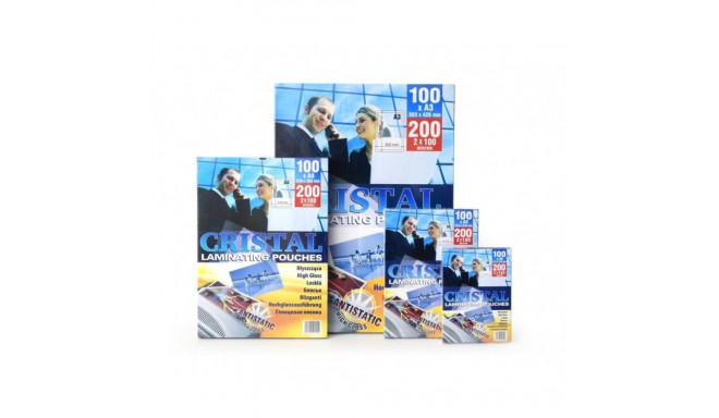 Laminating pouches 216x303 mm, 125 Micron A4 (100 pcs.)