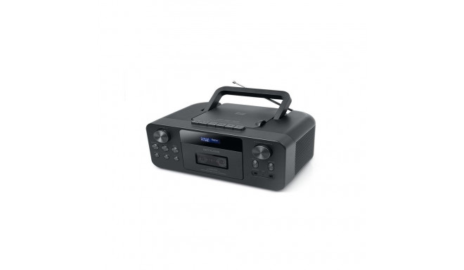 Muse | Kaasaskantav CD Raadio Kassetimängija Bluetoothiga | M-182 DB | AUX sisend | Must