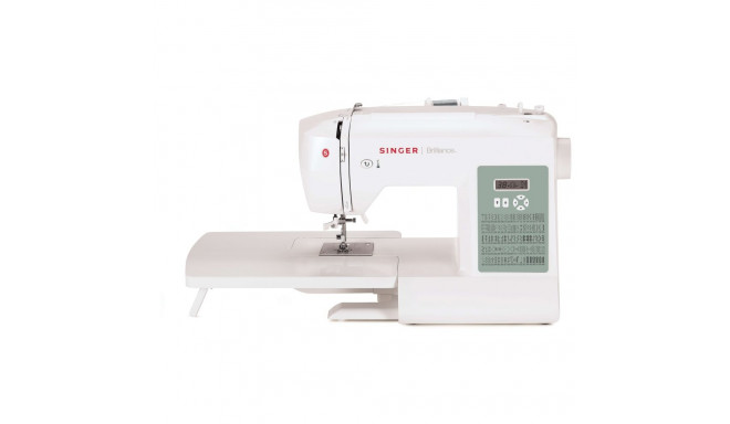 Singer | Sewing Machine | 6199 Brilliance | Number of stitches 100 | Number of buttonholes 6 | White