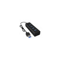 Raidsonic | 4 port USB 3.0 hub | IB-HUB1409-U3