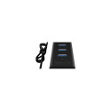 Raidsonic | 4 port USB 3.0 hub | IB-HUB1409-U3