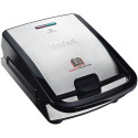 TEFAL | Sandwich Maker | SW854D | 700 W | Number of plates 4 | Number of pastry 2 | Black/Stainless 