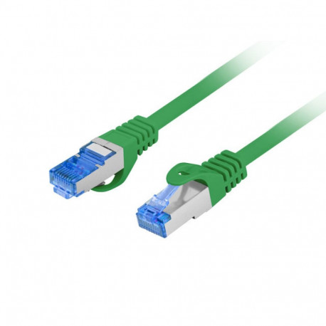 PATCHCORD CAT.6A S/FTP LSZH CCA 0.25M GREEN FLUKE PASSED LANBERG