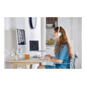 LOGITECH H390 Headset on-ear wired USB-A off-white