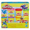 PLAY-DOH Plastilīna Mirdzošā kolekcija, 6 gab.