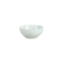 BOWL VERTICAL LINES WHITE 11CM