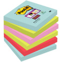 Note paper 76x76mm POST-IT 654 SS Cosmic 6x90 sheet