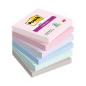 Note paper 76x76mm POST-IT 654 Soulful 6x90 sheet