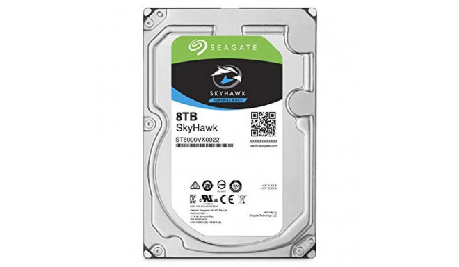 8TB SEAGATE SURVEILLANCE SKYHAWK 3.5", HDD SATA 8TB 7200RPM SATA 6G