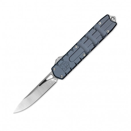 CobraTec Grey Enforcer Medium M390 Drop Knife