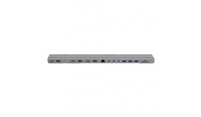 Targus HyperDrive 4K 2 x USB 3.2 Gen 2 (3.1 Gen 2) Type-C Silver