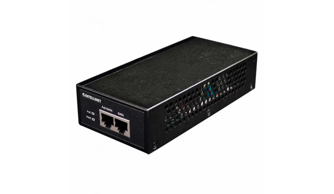 Intellinet Gigabit High-Power PoE+ Injector, 1 x 30 W, IEEE 802.3at/af Power over Ethernet (PoE+/PoE