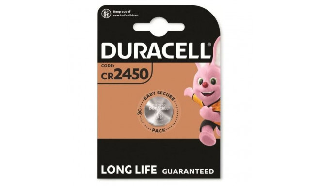 Duracell Battery (CR2450) Button Lithium (1 battery / blister) 3V