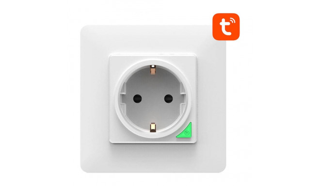 Smart WiFi Wall Socket Avatto N-WOT10-EU-W TUYA (white)