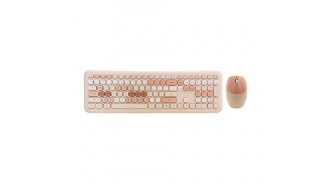 MOFII 666 2.4G Wireless Keyboard + Mouse Set (beige)