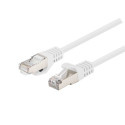 PATCHCORD CAT.6 FTP 0.25M WHITE FLUKE PASSED LANBERG 10-PACK
