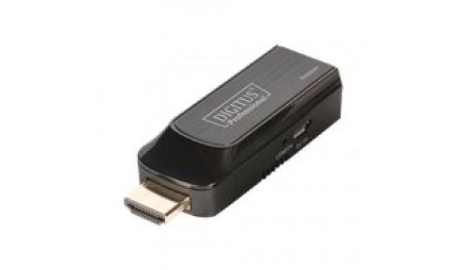 DIGITUS Mini HDMI Extender Set  Full HD 50m Cat6/6A/7 powered via Micro USB cable black