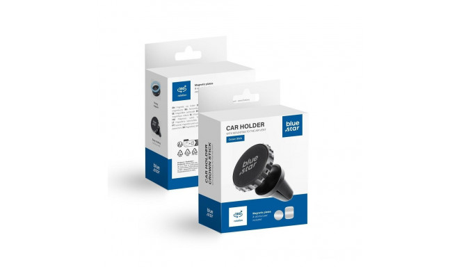 BLUE STAR magnetic car holder for air vent compatible with MagSafe CROWN MAGNETIC black