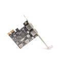 DIGITUS USB 3.0, 2-Port, PCI Express Add-On card, 2 Ports A/F; 1x LP bracket, NEC UPD720202 chipset