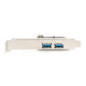 DIGITUS USB 3.0, 2-Port, PCI Express Add-On card, 2 Ports A/F; 1x LP bracket, NEC UPD720202 chipset
