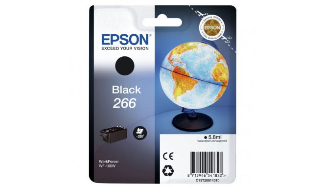 Tint Epson T266 Black must 5.8ml 250lk WF-100W, WF-110W